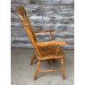 Beautiful Antique English Elm Windsor Armchair