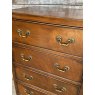 Fine Quality Edwardian Mahogany Tall & Narrow Chest Of Drawers