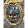 Antique 19th Century Oil On Canvas Still Life