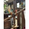 Interesting Vintage Brass Adjustable Lamp
