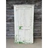 Antique Victorian Rustic Painted Pine Large Cupboard