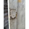 Antique Victorian Rustic Painted Pine Large Cupboard