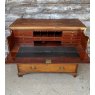 Fine & Large Edwardian Inlaid Mahogany Secretaire Chest of Drawers