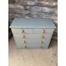 Vintage Painted Pine Chest Of Drawers