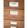 Vintage Massive Mid Century Mahogany Veneer Plans Chest
