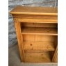 Antique Circa 1900 Waxed Pine Freestanding Bookcase