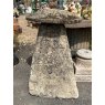 Possibly 17th Century Carved Sandstone Large Saddle Stone