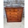 Wonderful Large Victorian Mahogany Chest Of Drawers