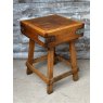 Reclaimed 1950's Maple Topped Butchers Block