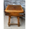 Reclaimed 1950's Maple Topped Butchers Block