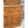 Unusual Vintage Large Waxed Pine Dresser