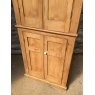 Charming Antique Light Pine Tall Larder Cupboard