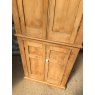 Charming Antique Light Pine Tall Larder Cupboard