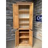 Charming Antique Light Pine Tall Larder Cupboard