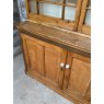 Charming Antique Victorian Waxed Pine Glazed Dresser