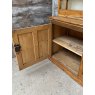 Charming Antique Victorian Waxed Pine Glazed Dresser