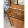 Charming Antique Victorian Waxed Pine Glazed Dresser