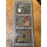 Antique Victorian Leaded Stained Glass Small Panel