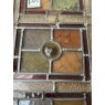 Antique Victorian Leaded Stained Glass Small Panel