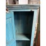 Fabulous Narrow & Tall Rustic Painted Teak Cupboard
