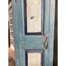 Fabulous Narrow & Tall Rustic Painted Teak Cupboard