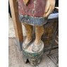 Vtg Hand Carved & Painted Native With A Slightly Confused Expression
