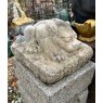 Reclaimed Carved Marble Grotesque Pillar Caps