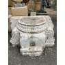 Reclaimed 19th Century Carved Stone Column Base