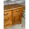 Lovely Vintage Continental Waxed Pine Sideboard