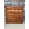 Vintage Large Mahogany Chest Of Drawers