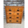 Antique c1900 Art Nouveau Chest Of Drawers