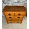 Antique c1900 Art Nouveau Chest Of Drawers