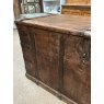 Fabulous Vintage Large Indian Teak Riveted Chest