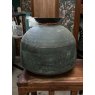 Antique Patinated Copper Small Planter