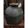 Antique Patinated Copper Small Planter