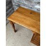 Vintage Waxed Pine Kneehole Desk