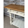 Vintage Decorative Carved Wood Painted Sideboard