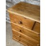 Vintage Early 20th Century Pine Chest Of Drawers