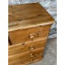 Vintage Early 20th Century Pine Chest Of Drawers