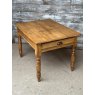 Charming Late Victorian Farmhouse Pine Small Dining Table