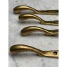 Antique Arts & Crafts Brass Window Stays