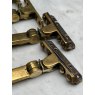 Antique Arts & Crafts Brass Window Stays