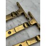 Antique Arts & Crafts Brass Window Stays