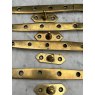 Antique Arts & Crafts Brass Window Stays