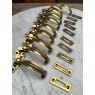 Fabulous Arts & Crafts Brass Window Catches c1900