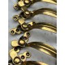 Fabulous Arts & Crafts Brass Window Catches c1900
