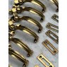 Fabulous Arts & Crafts Brass Window Catches c1900