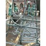 Reclaimed Large Galvanised Steel Garden Swing