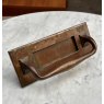 Antique Victorian Bronze Letter Plate & Pull Handle