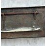 Antique Victorian Bronze Letter Plate & Pull Handle